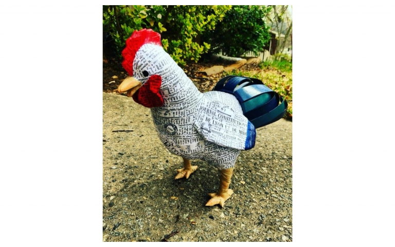 How to Sculpt a Paper Mache Rooster with FastMâché
